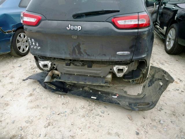 1C4PJLCBXFW689979 - 2015 JEEP CHEROKEE L BLACK photo 9