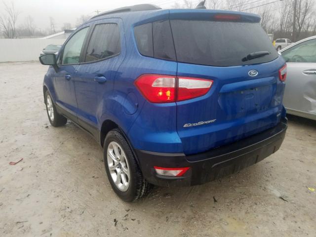 MAJ3P1TE4JC165075 - 2018 FORD ECOSPORT SE  photo 3