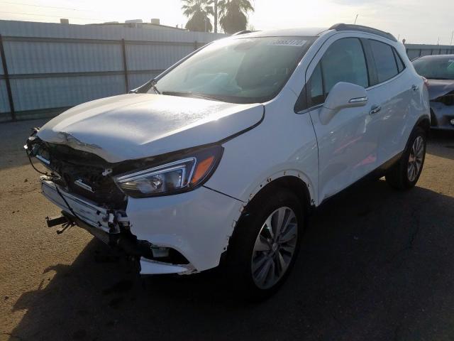 KL4CJASB4JB623992 - 2018 BUICK ENCORE PREFERRED  photo 2