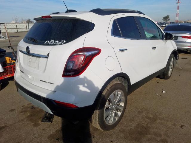 KL4CJASB4JB623992 - 2018 BUICK ENCORE PREFERRED  photo 4