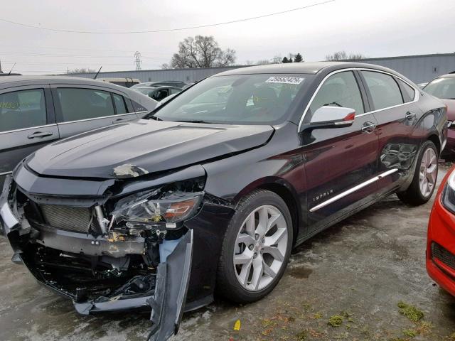 2G1125S39J9158467 - 2018 CHEVROLET IMPALA PRE BLACK photo 2