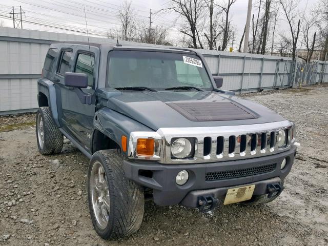 5GTDN136568295124 - 2006 HUMMER H3 BLUE photo 1