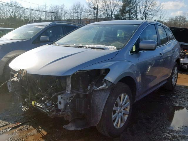 JM3ER2AM9B0376487 - 2011 MAZDA CX-7 GRAY photo 2