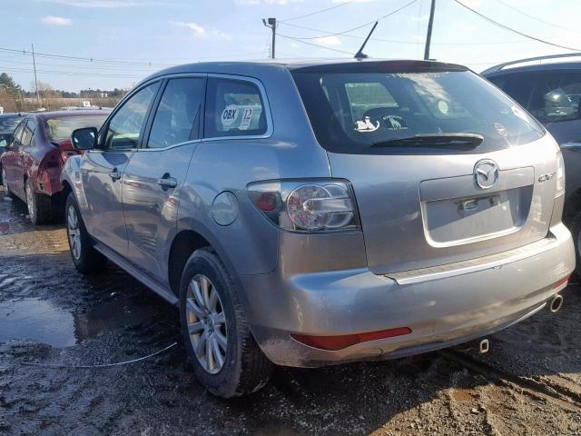 JM3ER2AM9B0376487 - 2011 MAZDA CX-7 GRAY photo 3