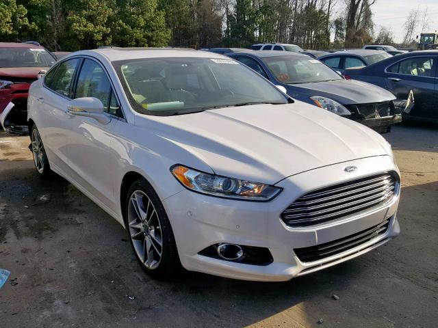 3FA6P0K96GR266060 - 2016 FORD FUSION TIT WHITE photo 1