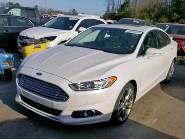 3FA6P0K96GR266060 - 2016 FORD FUSION TIT WHITE photo 2