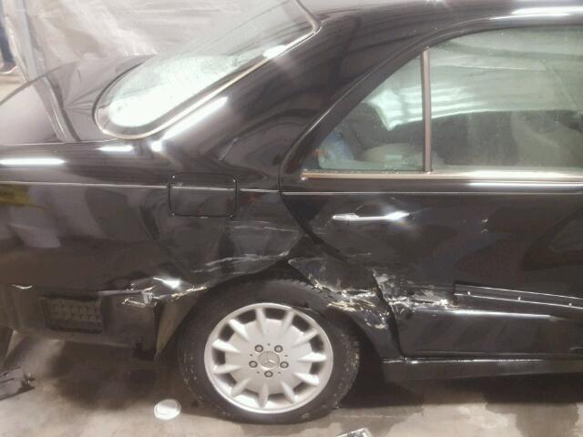 WDBJF65G9YA964578 - 2000 MERCEDES-BENZ E 320 BLACK photo 9