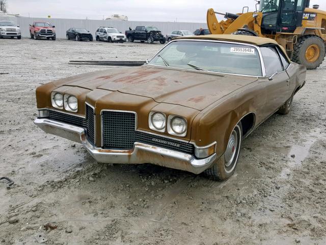 268671P393321 - 1971 PONTIAC GRANDVILLE GOLD photo 2