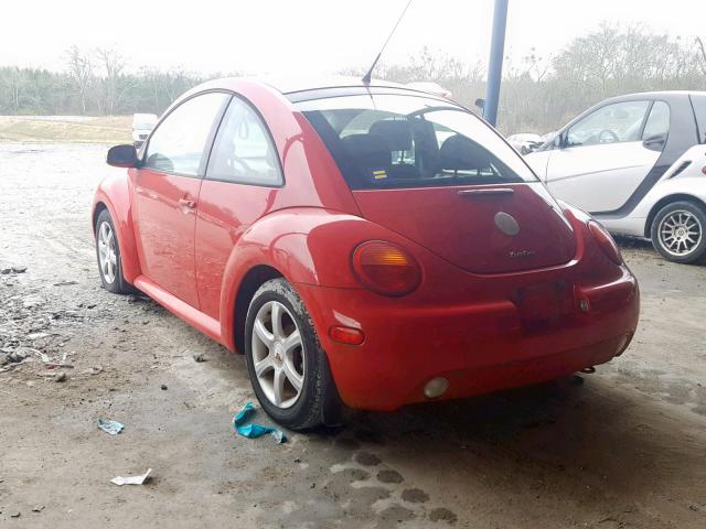 3VWCD31C94M416737 - 2004 VOLKSWAGEN NEW BEETLE Qırmızı foto 3
