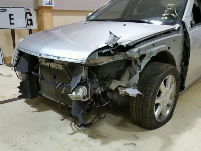 1G6DW677760183611 - 2006 CADILLAC STS SILVER photo 9
