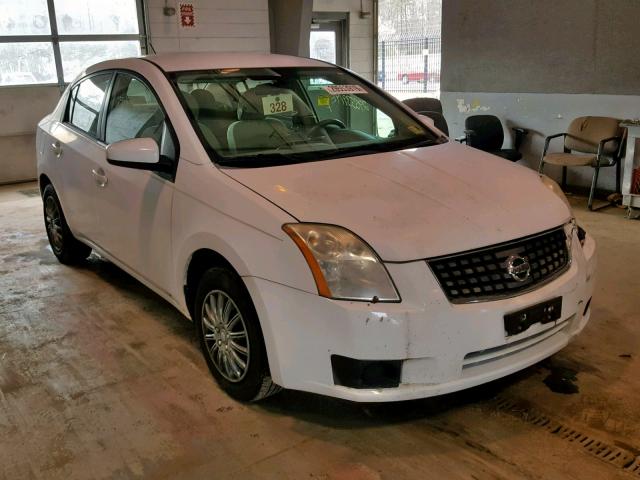 3N1AB61E87L703034 - 2007 NISSAN SENTRA 2.0 WHITE photo 1