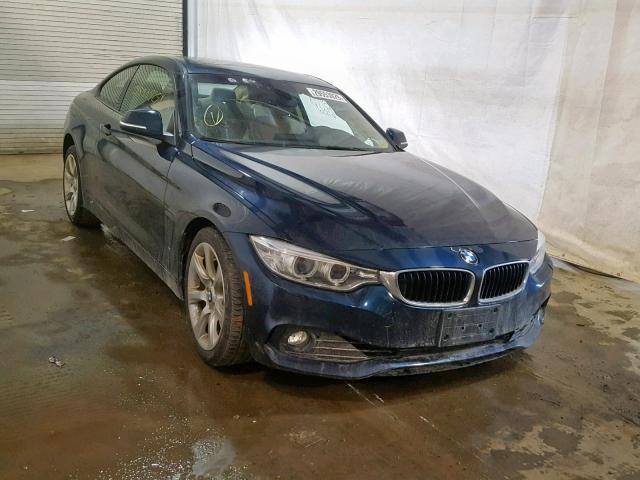WBA3N9C58FK247058 - 2015 BMW 428 XI BLUE photo 1