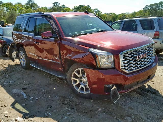 1GKS1CKJ4JR163135 - 2018 GMC YUKON DENA RED photo 1