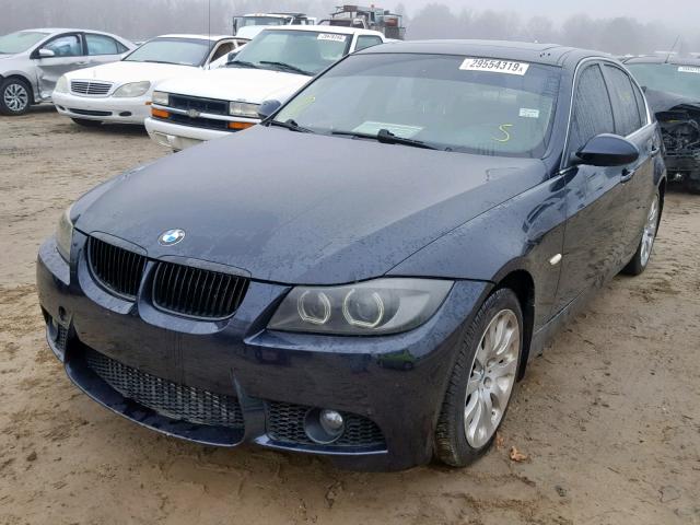 WBAVD53588A283880 - 2008 BMW 335 XI BLUE photo 2