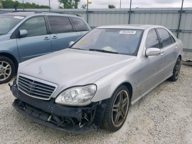 WDBNG79J16A473803 - 2006 MERCEDES-BENZ S 65 AMG SILVER photo 2