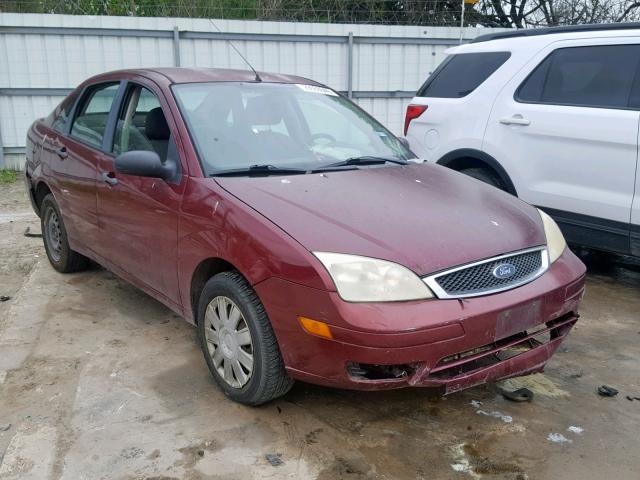 1FAFP34N16W216268 - 2006 FORD FOCUS ZX4 BURGUNDY photo 1