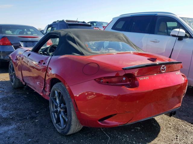 JM1NDAC75G0105829 - 2016 MAZDA MX-5 MIATA RED photo 3