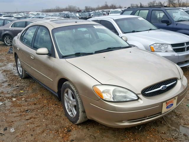 1FAHP56S71A141346 - 2001 FORD TAURUS SEL BEIGE photo 1