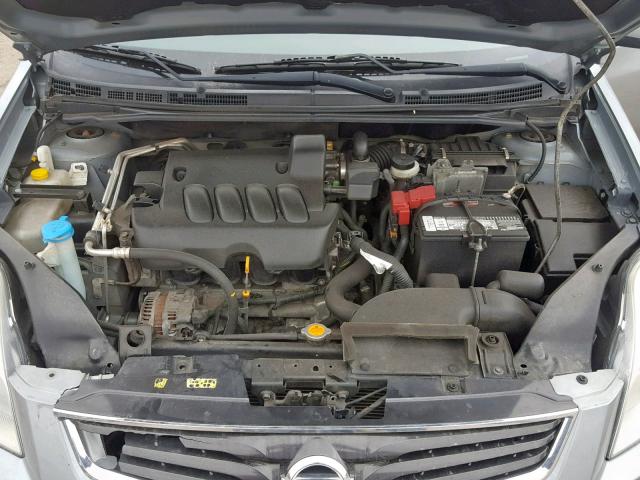 3N1AB6AP1AL713400 - 2010 NISSAN SENTRA 2.0 GRAY photo 7