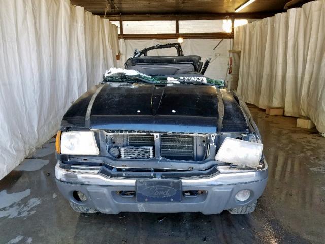 1FTZR15E61TA90407 - 2001 FORD RANGER SUP BLACK photo 9