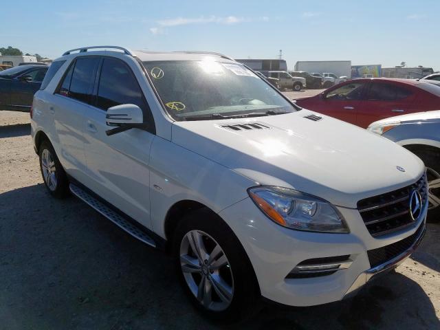 4JGDA5HB0CA007476 - 2012 MERCEDES-BENZ ML 350 4MATIC  photo 1