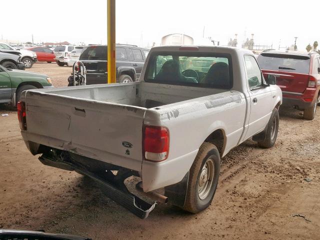 1FTYR10V7YPB64021 - 2000 FORD RANGER WHITE photo 4