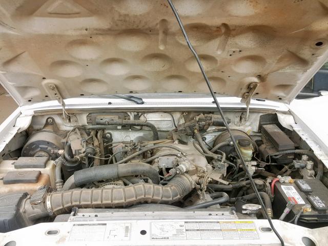 1FTYR10V7YPB64021 - 2000 FORD RANGER WHITE photo 7