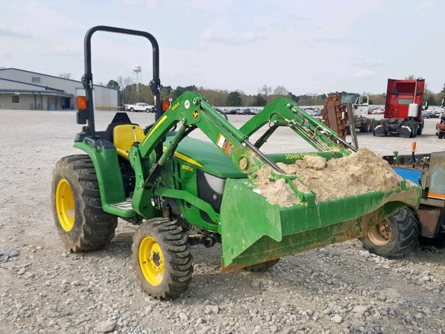 1P0300EXVJX054084 - 2018 JOHN DEERE 3025E GREEN photo 1