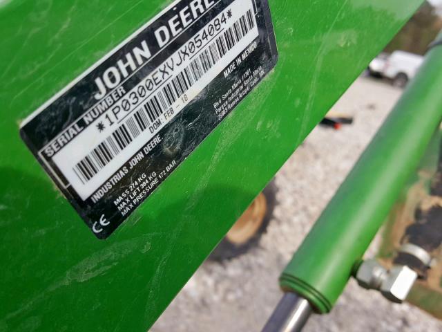 1P0300EXVJX054084 - 2018 JOHN DEERE 3025E GREEN photo 10