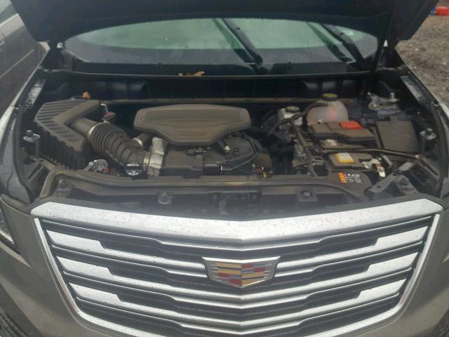 1GYKNBRS4HZ258971 - 2017 CADILLAC XT5 LUXURY GRAY photo 7