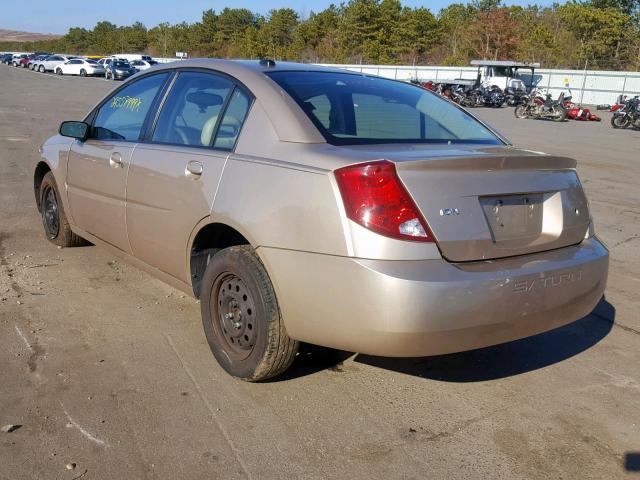 1G8AJ55F66Z209110 - 2006 SATURN ION LEVEL GOLD photo 3