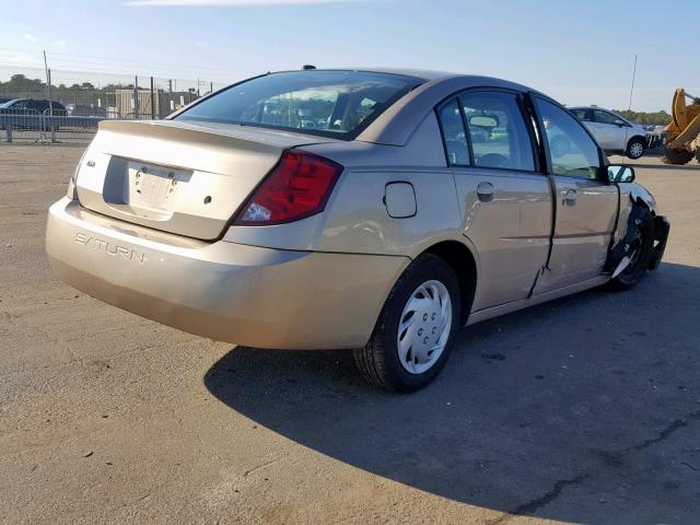 1G8AJ55F66Z209110 - 2006 SATURN ION LEVEL GOLD photo 4