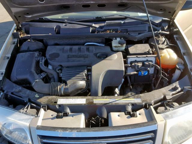 1G8AJ55F66Z209110 - 2006 SATURN ION LEVEL GOLD photo 7