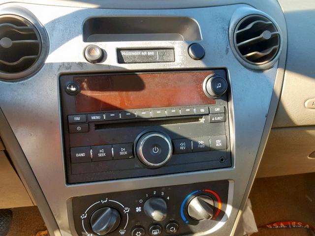 1G8AJ55F66Z209110 - 2006 SATURN ION LEVEL GOLD photo 9