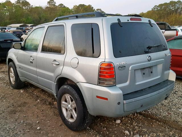 4M2CU98H76KJ01575 - 2006 MERCURY MARINER HE SILVER photo 3