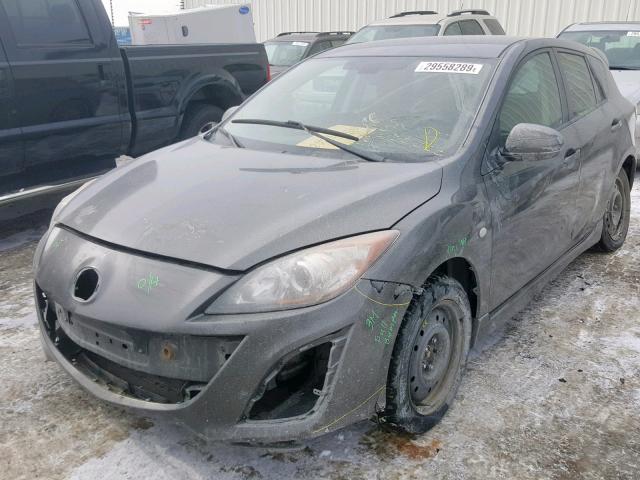 JM1BL1H58A1343057 - 2010 MAZDA 3 S CHARCOAL photo 2