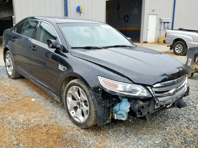 1FAHP2EW5AG167086 - 2010 FORD TAURUS SEL BLACK photo 1