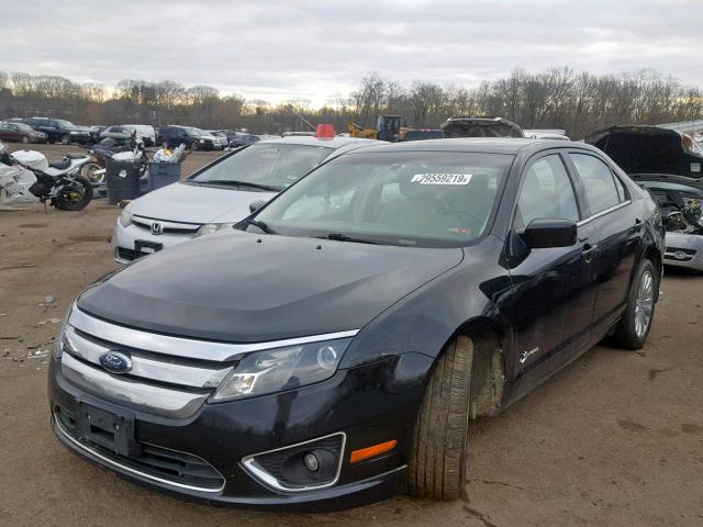 3FADP0L39AR200000 - 2010 FORD FUSION HYB BLACK photo 2