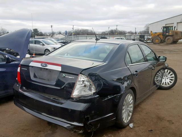 3FADP0L39AR200000 - 2010 FORD FUSION HYB BLACK photo 4