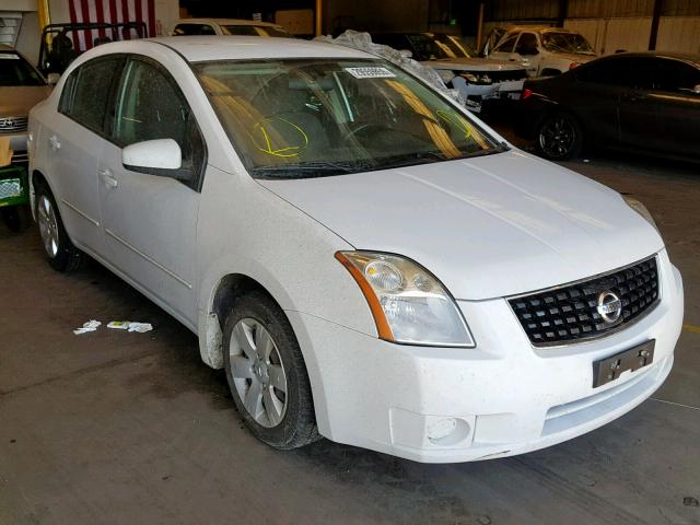 3N1AB61E49L619618 - 2009 NISSAN SENTRA 2.0 WHITE photo 1