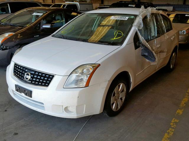 3N1AB61E49L619618 - 2009 NISSAN SENTRA 2.0 WHITE photo 2