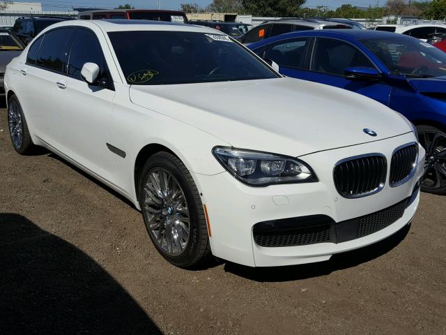 WBAYE8C54ED136297 - 2014 BMW 750 LI WHITE photo 1