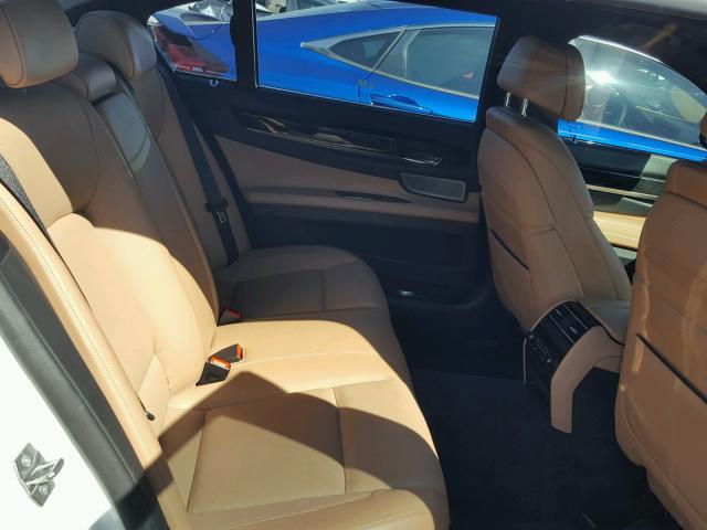 WBAYE8C54ED136297 - 2014 BMW 750 LI WHITE photo 6