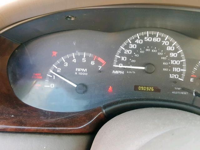 1G1NE52J13M606259 - 2003 CHEVROLET MALIBU LS GRAY photo 8