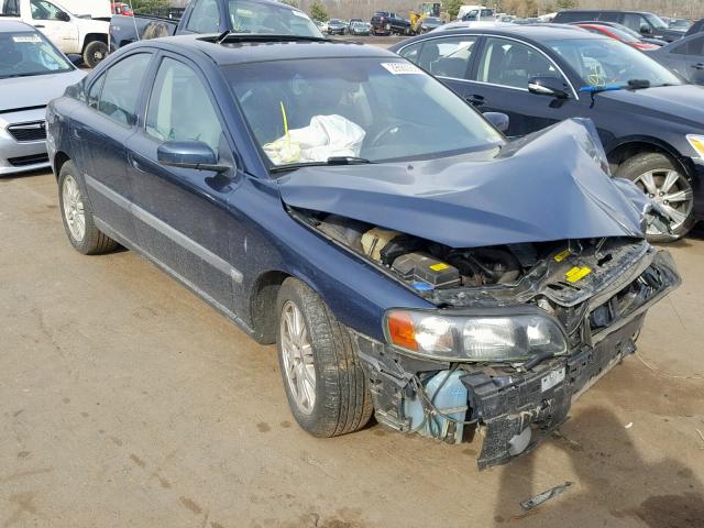 YV1RS59V842406657 - 2004 VOLVO S60 2.5T BLUE photo 1