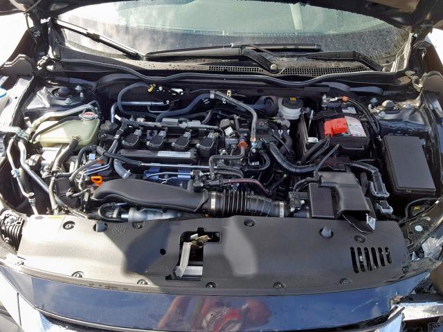 JHMFC1F70JX037049 - 2018 HONDA CIVIC EXL 蓝色 照片 7