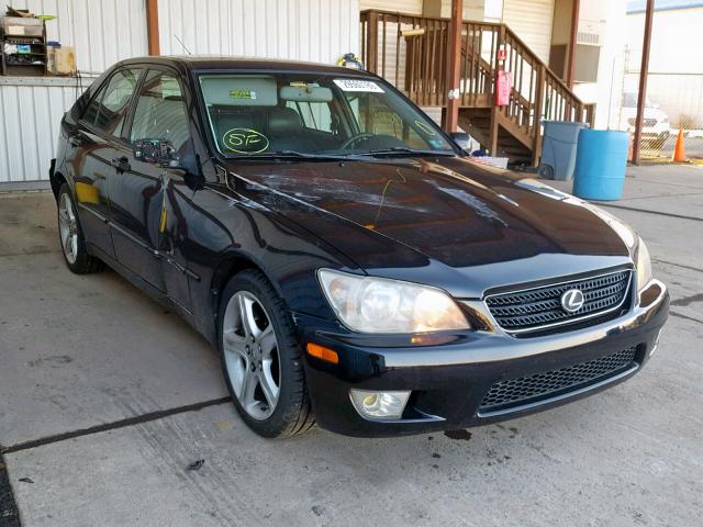 JTHBD192520050272 - 2002 LEXUS IS 300 BLACK photo 1