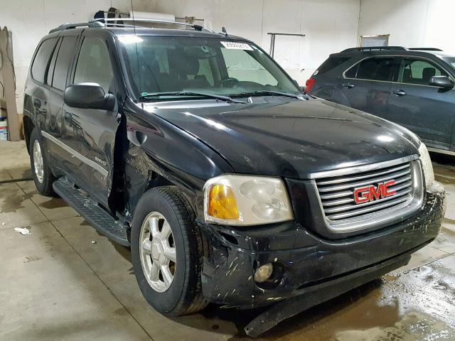 1GKDT13S862239356 - 2006 GMC ENVOY BLACK photo 1