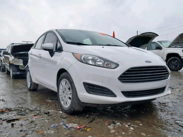 3FADP4AJ1HM134378 - 2017 FORD FIESTA S WHITE photo 1