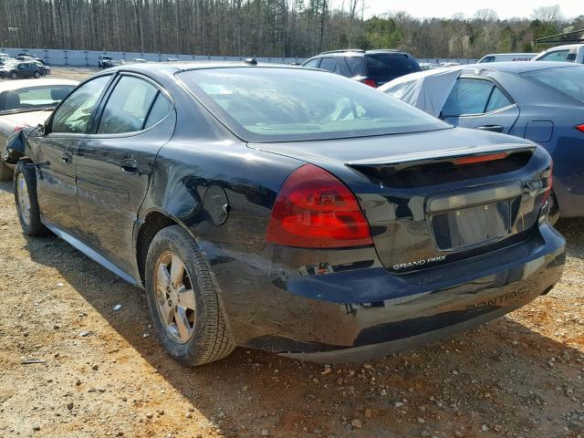2G2WP552681189223 - 2008 PONTIAC GRAND PRIX BLACK photo 3